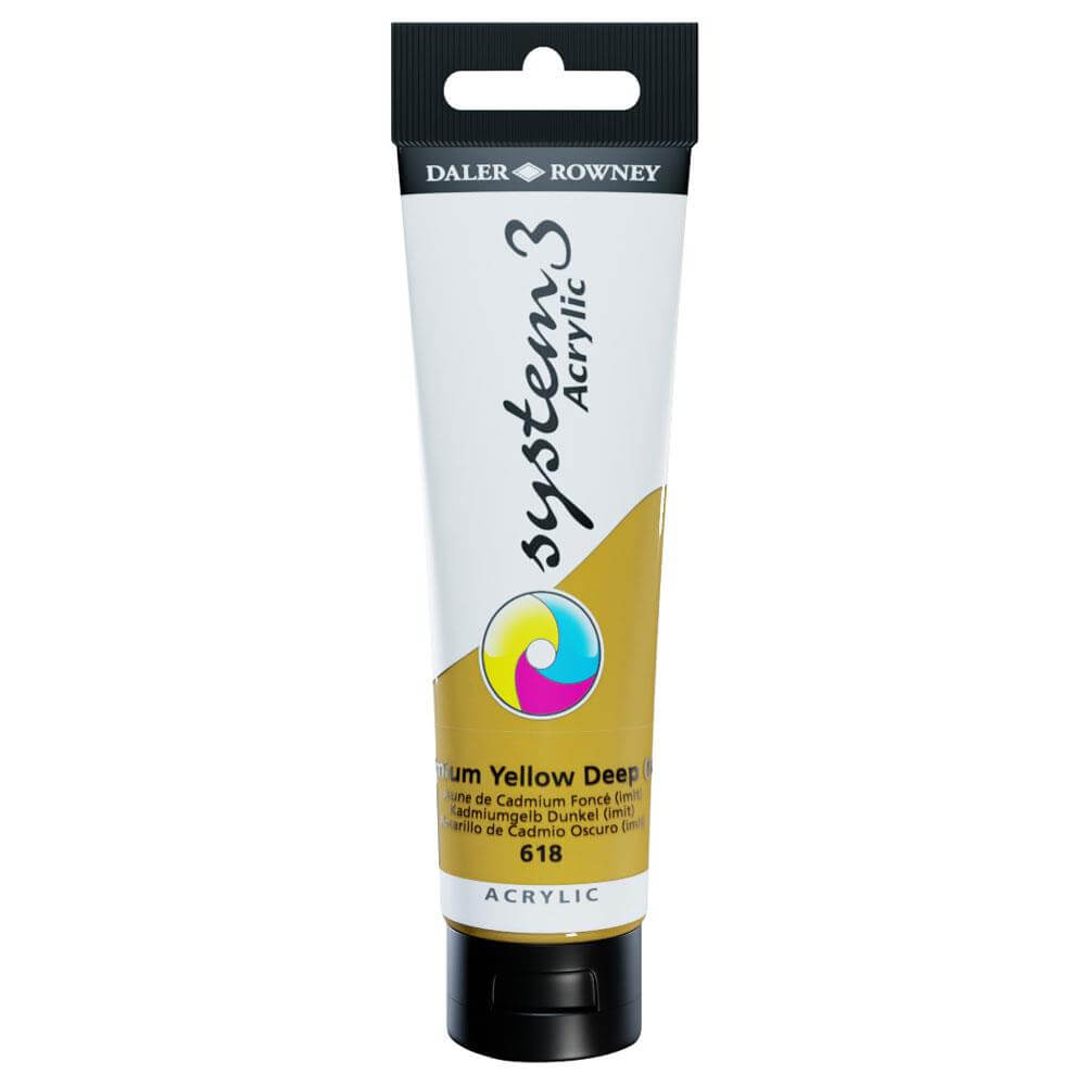 Daler Rowney System 3 Acrylic Paint Tube- 59ml